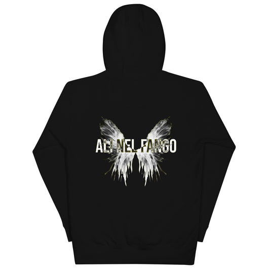 Ali Nel Fango - Hoodie - Stampa Posteriore